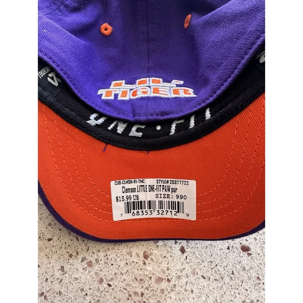 Top of the World Clemson Tigers Infant Hat Purple Orange Paw Lil Tiger One-Fit